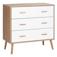 Cómoda de Madera Bicolor 80 x 39 x 80 cm
