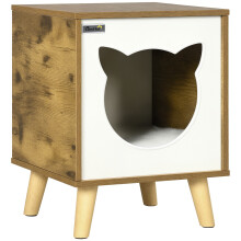Caseta para Gato Marrón 34 x 34 x 44.5 cm