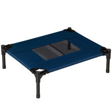 Cama Elevada para Mascota Azul 61 x 46 x 18 cm