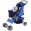 PawHut Cochecito Perro y Gato Azul 75 x 45 x 97 cm 1