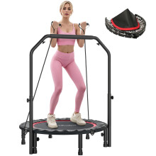 Trampolín de Fitness Rojo 102 x 102 x 123 cm