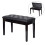 Homcom Taburete de Piano Negro 76 x 36 x 50 cm 1