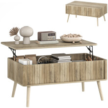 Mesa de Centro Marrón 91 x 56 x 43 cm