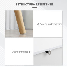 Aparador de Cocina Blanco 98 x 39 x 81.5 cm
