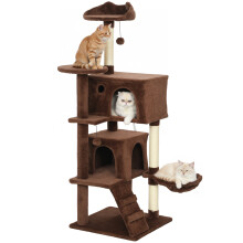 Árbol para Gato Marrón 48 x 48 x 140 cm