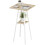 Homcom Mesa de Bar Marrón 55 x 55 x 95 cm 1