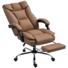Silla de Escritorio Marrón 66 x 72 x 121 cm