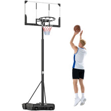 Canasta de Baloncesto Negro 120 x 70 x 375 cm