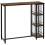 Homcom Mesa Alta Bar Marrón 120 x 40 x 105 cm 1