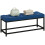 Homcom Pie de Cama Azul 117 x 40 x 48 cm 1