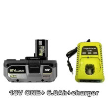 (18V Color 6Ah charge) For RYOBI ONE+ High Performance Lithium Battery 18V Low Self-Discharge, Suitable for All ONE+ Tools P10