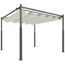 Pérgola Beige 298 x 298 x 230 cm