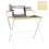Homcom Mesa de Escritorio Bicolor 81.5 x 70 x 84 cm 1
