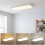 Homcom Lámparas de Techo Blanco 60 x 30 x 3.7 cm 1