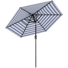 Sombrilla Terraza Azul 230 x 230 x 216 cm