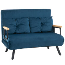Sofá Cama Azul 102 x 73 x 81 cm