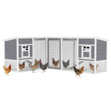 Gallinero Gris 251 x 192 x 103 cm
