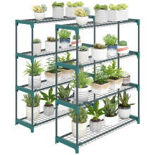 Soportes para Planta Verde 90 x 28 x 104 cm