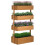 Outsunny Jardinera Naranja 80 x 45 x 142 cm 1
