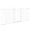 PawHut Barrera para Perro Blanco 206 x 90 cm 1