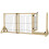PawHut Barrera para Perro Marrón 159 x 44 x 70 cm 1