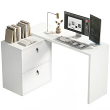 Escritorio Reversible Blanco 163 x 39 x 75 cm