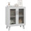 Homcom Aparador Blanco 61 x 35 x 75 cm 1