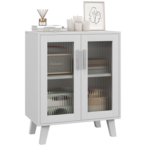 Homcom Aparador Blanco 61 x 35 x 75 cm