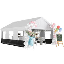 Carpa para Fiesta Gris 597 x 395 x 302 cm