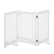 Barrera para Perro Blanco 155 x 35.5 x 76 cm