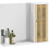 Homcom Espejo de Baño Blanco 60 x 14 x 50 cm 1