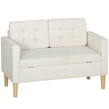 Sofá Dos Plaza Beige 117 x 62 x 78 cm