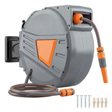 Enrollador de Manguera Naranja 51 x 20 x 34 cm
