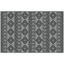 Alfombra de Exterior Negro 182 x 274 x 0.3 cm