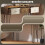 Homcom Mesa Consola Marrón 90 x 30 x 75 cm 6