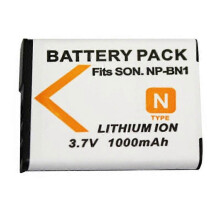 (1 pcs) NP-BN1 NP BN1 Battery for Sony Cyber-shot DSC-QX10 DSC-QX100 DSC-T99 DSC-T110 DSC-TF1 DSC-TX5 TX7 TX