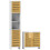 Homcom Conjunto de Baño Blanco 35 x 30 x 170 cm 1