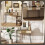 Homcom Mesa Consola Marrón 90 x 30 x 75 cm 5
