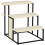 PawHut Escalera para Perro Bicolor 47 x 45 x 47 cm 1