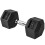 Homcom Mancuerna Negro 33.6 x 15.5 x 13.4 cm 1