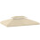 Outsunny Techo de Repuesto Beige 400 x 300 cm 1