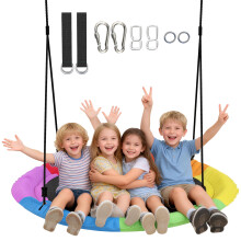 Columpio Nido Infantil Multicolor 120 x 120 x 180 cm