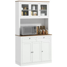 Alacena de Cocina Blanco 100 x 40 x 180 cm