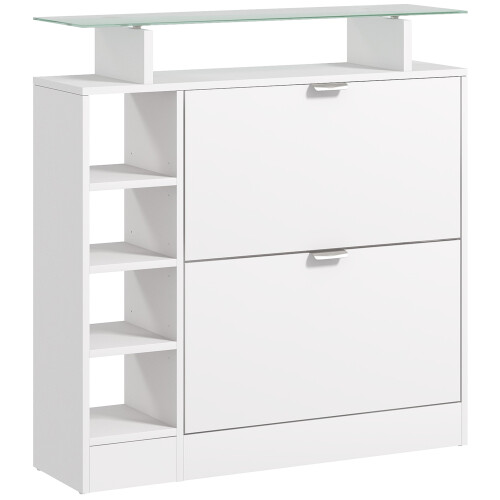 Homcom Zapatero Blanco 89 x 25 x 92 cm