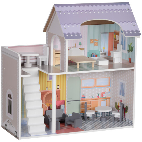 Casa de Muñeca Multicolor 60 x 26.6 x 60 cm