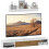 Homcom Muebles de Salón Blanco 120 x 24 x 16 cm 1
