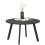 Outsunny Mesa de Café Negro 70 x 70 x 42 cm 1