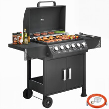 Barbacoa de Ga Negro 135 x 51 x 101 cm