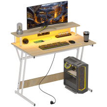 Mesa Gaming Marrón 100 x 60 x 88.5 cm