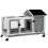 PawHut Conejera de Madera Gris 108 x 58 x 73.5 cm 1
